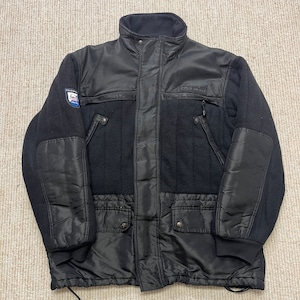 POLO SPORT FLEECE/ NYLON JACKET BLACK 1990'S OLD