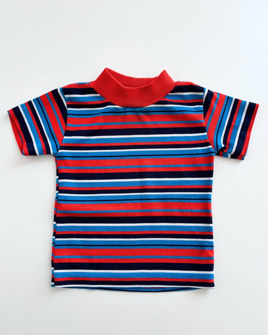 【12-18m相当・vintage】USA製 Healthtex カラフルボーダーtee