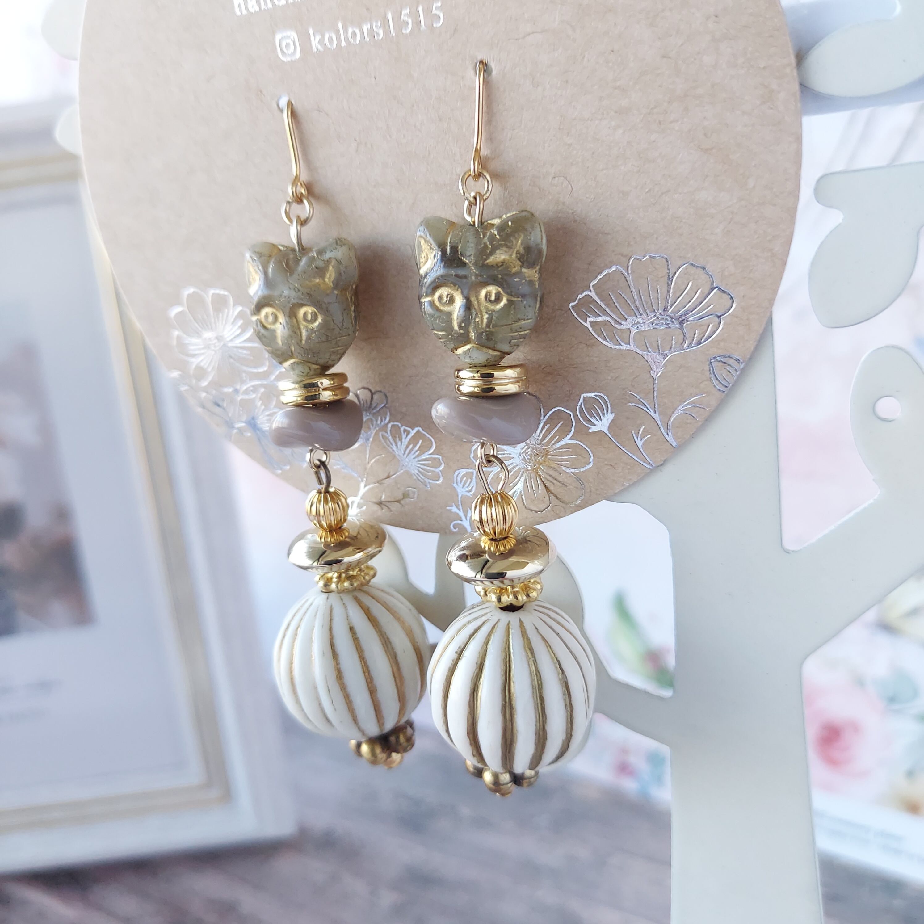 ハンドメイドピアス確認用