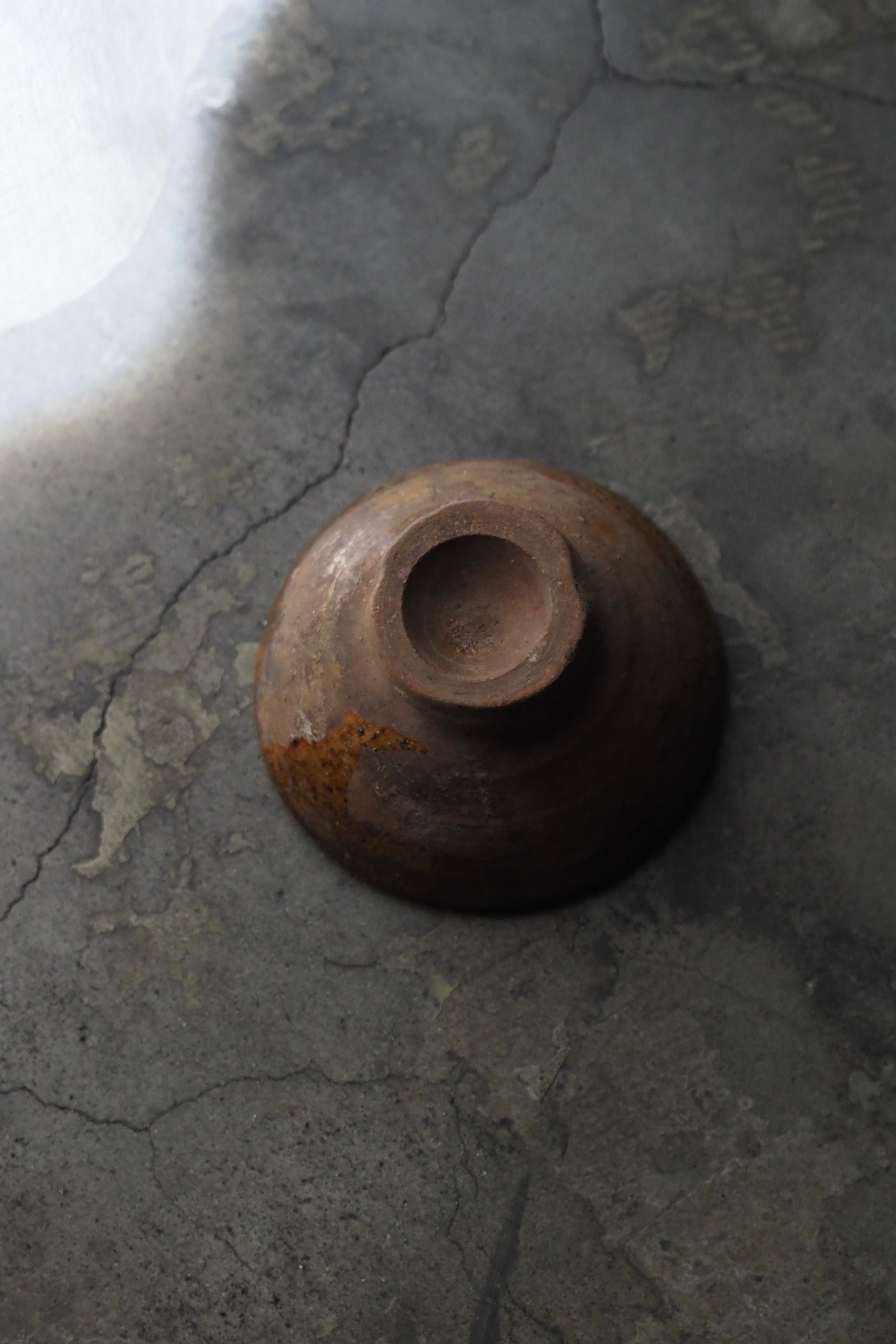 南仏の飴色陶器ボウル-antique pottery bowl | アンティーク