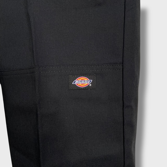 Dickies 未使用品 ダブルニーワークパンツ 黒 W30L30ルーズフィット