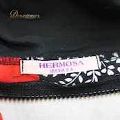 フラメンコ 衣装 HERMOSA IBERIA エルモサ イベリア ツーピース セットアップ 上下セット レッド系 ブラック系 ホワイト系 赤 黒 柄 模様 水玉 ドット ダンス パーティ 発表会 ダンス衣装 舞台衣装 発表会衣装 柄物 ステージ衣装