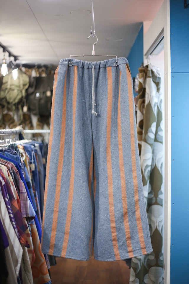 Remake wide pants “stripe hammock”