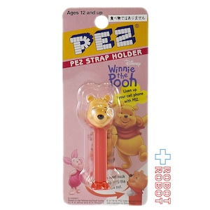 PEZ ストラップホルダー くまのプーさん プー 未開封 国内版