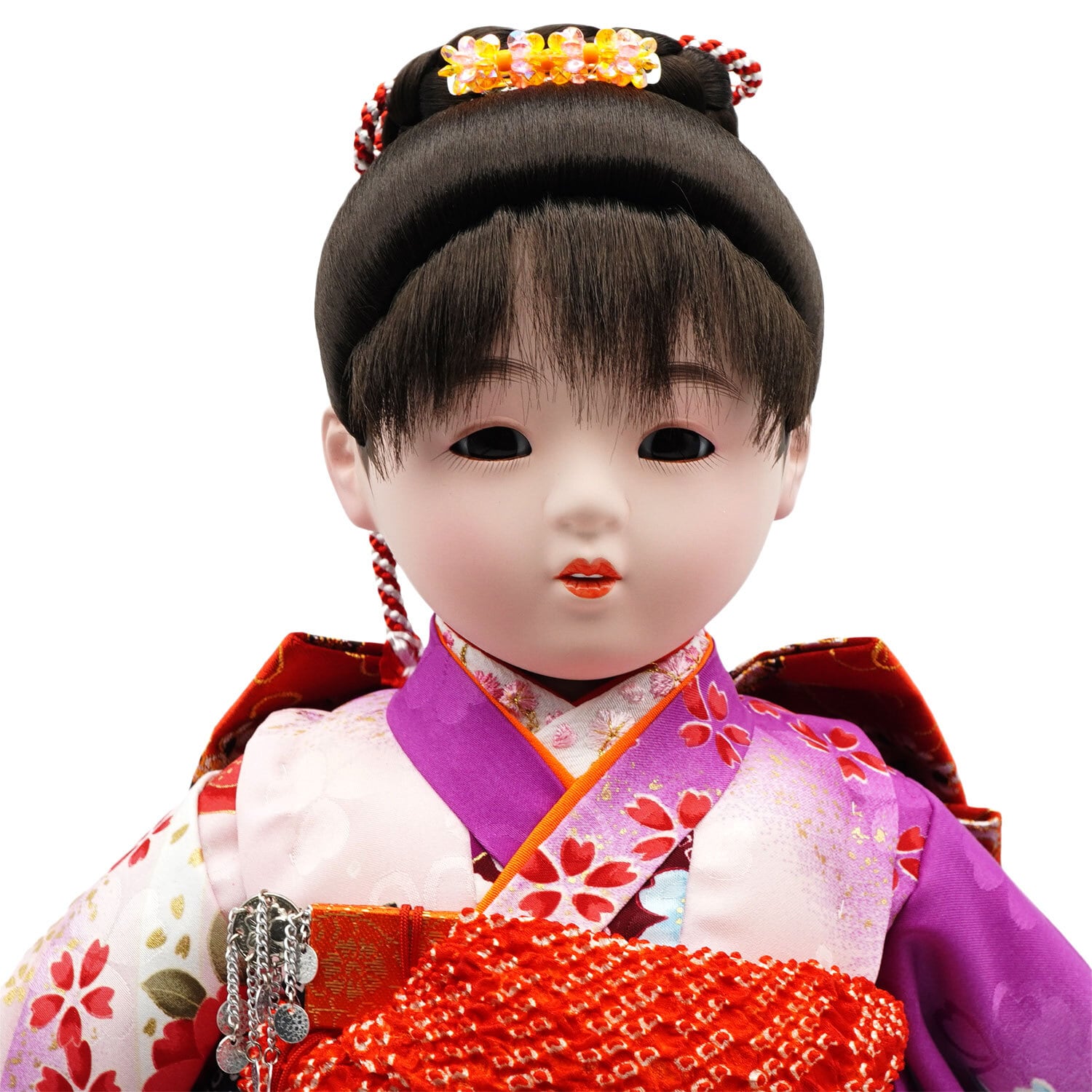 かわいいイマドキの市松人形 13号 ポニーテール 15-10 いちまさん