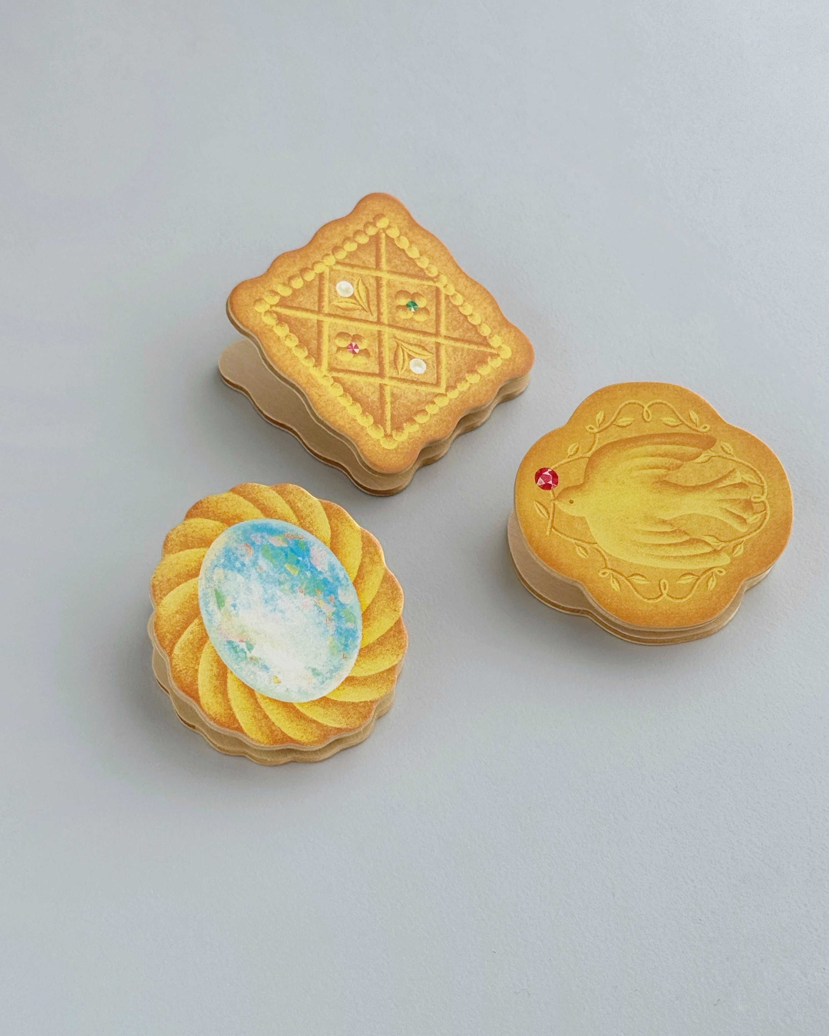 クッキーアン ストラップ 4体 クッキーストラップ【チョコサンドクッキー】 携帯ストラップ sora