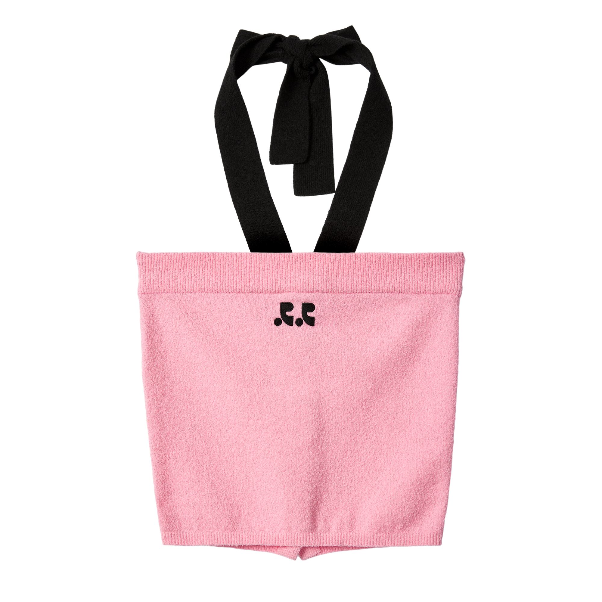 rest & recreation] RR LOGO KNIT TUBE TOP - PINK 正規韓国ブランド