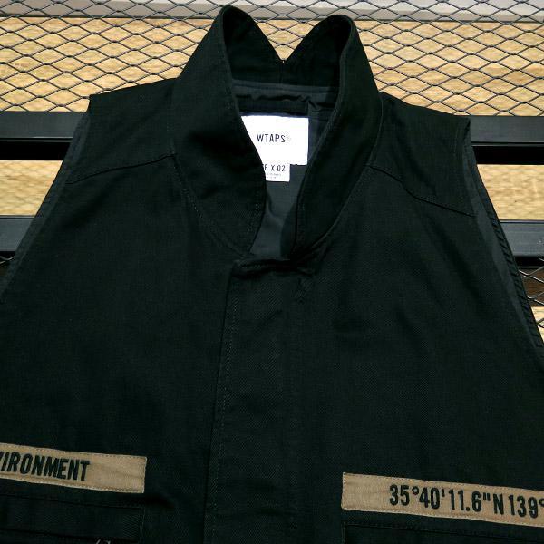 Wtaps 21ss rep vest 黒　Sサイズ