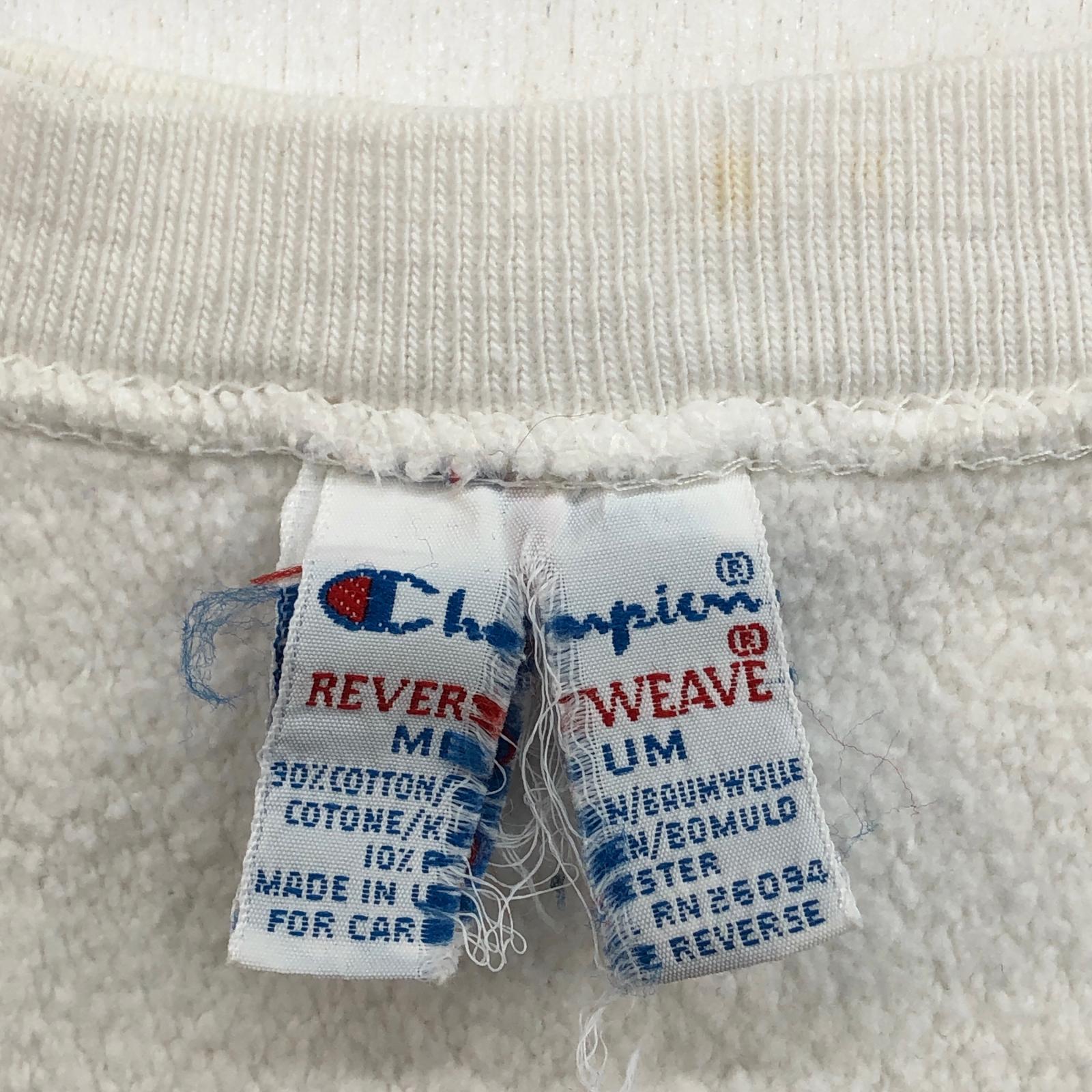 CHAMPION チャンピオン 90年代 USA製 刺繍タグ 袖目あり リバース
