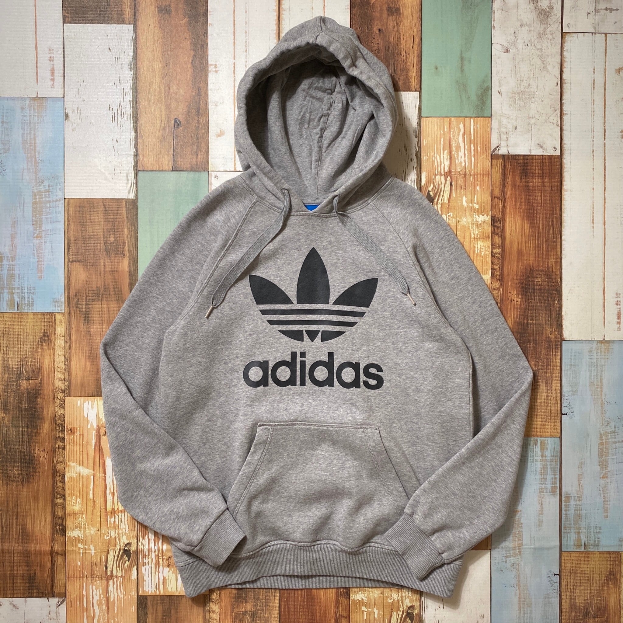 【完売品】【M】adidas♡アディダス パーカー トレフォイルロゴ レディース