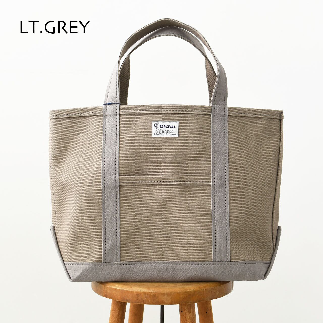 ORCIVAL[オーチバル・オーシバル] CANVAS TOTE BAG MEDIUM-SOLID- [OR