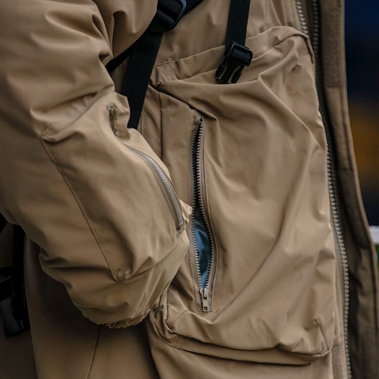 ★AMERICAN RETRO OUTDOOR COTTON COAT　　　A0875