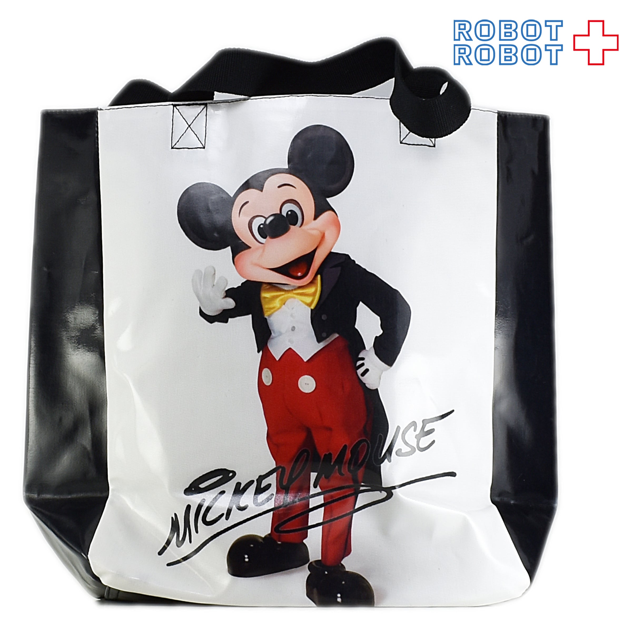東京ディズニーランド TDL ミッキー サイン プリント 実写柄 トート 