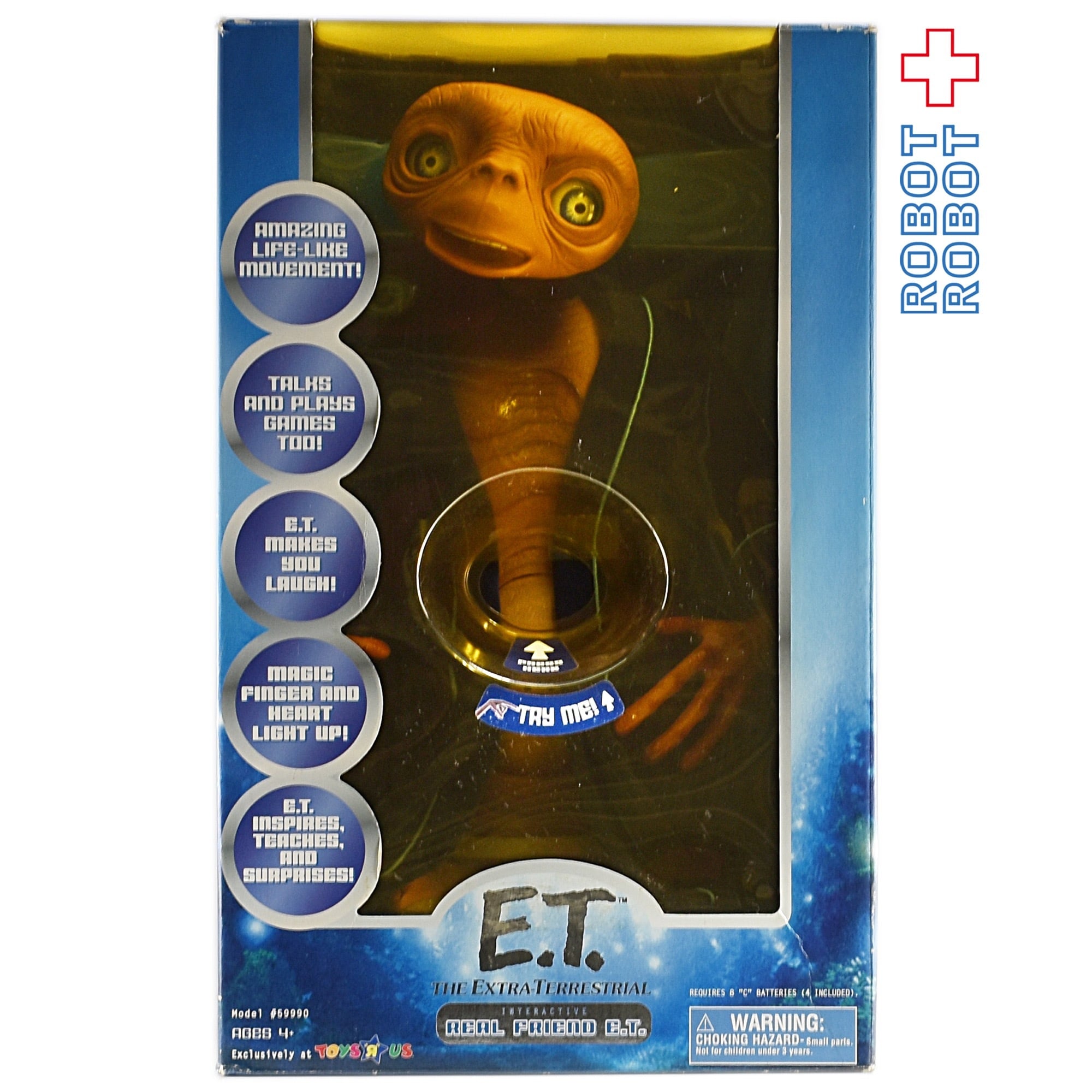 トイザらス E.T. リアルフレンド トーキング アクション フィギュア 未  