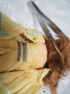 イエローワンピースとボネ　「Nancy Ann Story Book Doll」（アイくすみ・欠けあり） 画像15