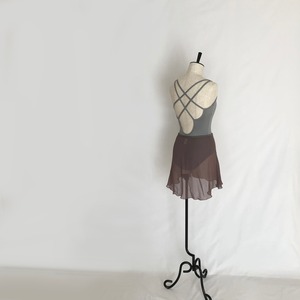 ❖"Fiorina" Ballet Wrap Skirt -  Azuki LatteⅡ（ アズキラテⅡ ）