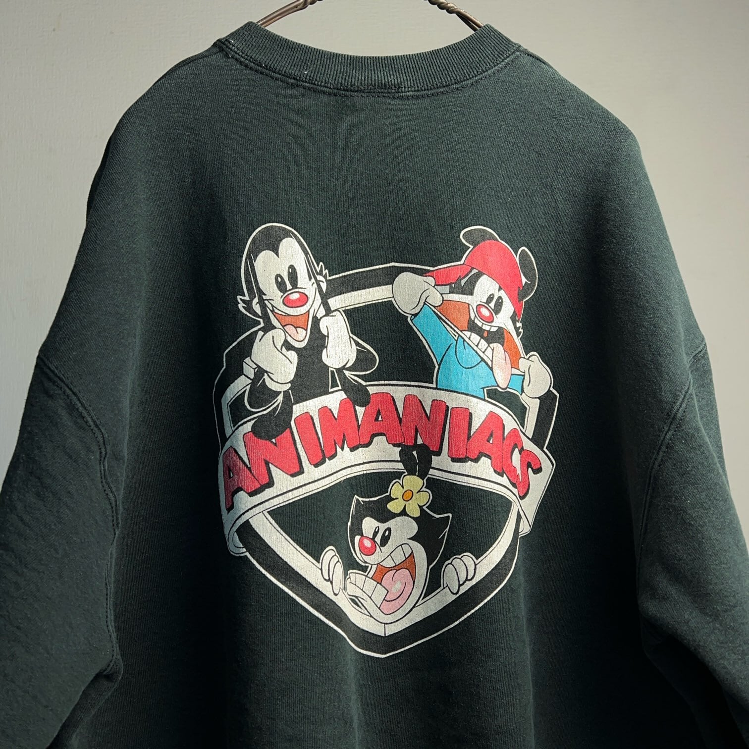 90's ANIMANIACS Warner Bros Sweatshirt 90年代 アニマニアックス