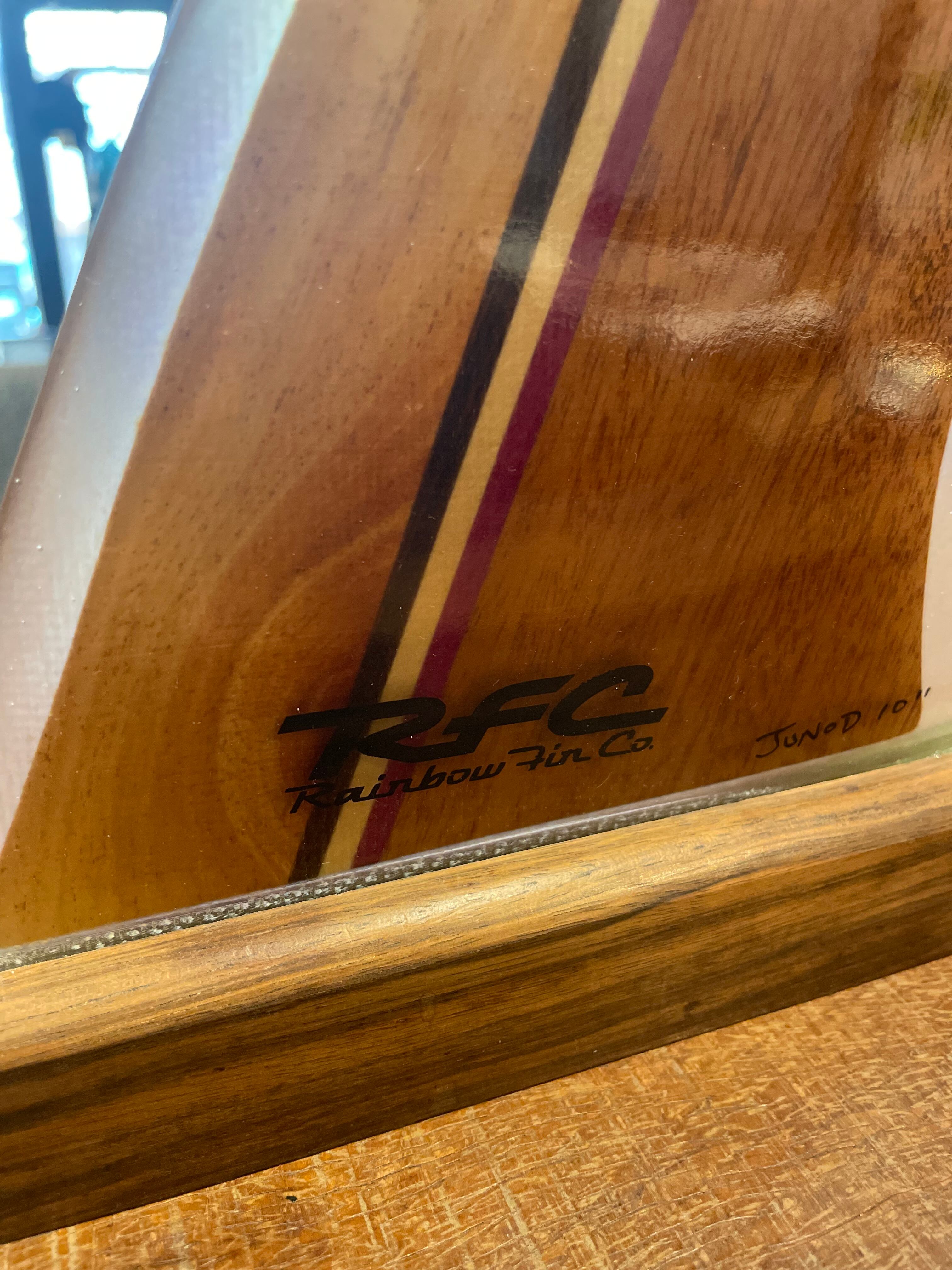 RAINBOW FINレインボーフィン Juno‘s10 WOODロングボード用 RAINBOW FINレインボーフィン Juno's10 WOODロングボード用フィン