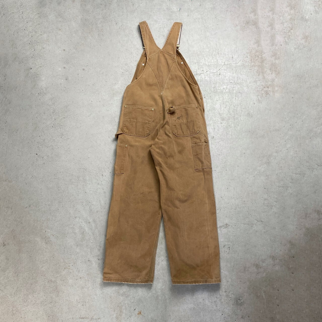 90年代 USA製 Carhartt カーハート ダック地 オーバーオール 