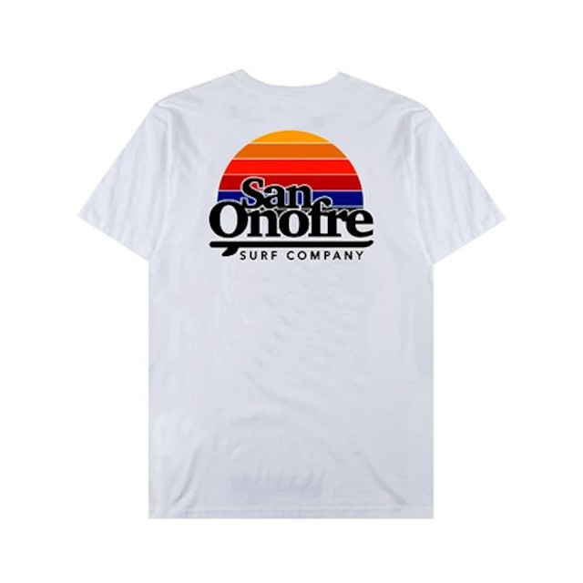 ［SAN ONOFRE SURF CO.］OLD SCHOOL SUN S/S Tee