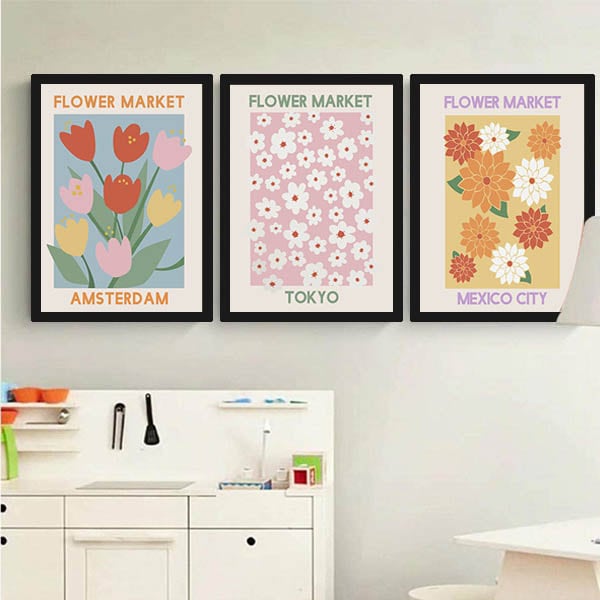 フラワーアート絵画 塊根を持つ花の花瓶 ヤン・フランツ・ヴァン・デール（1764-1840