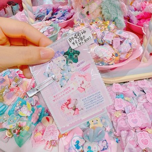 【B9】29-26刺繍マスコットキーホルダー（ヘアクリップ付きSサイズ）