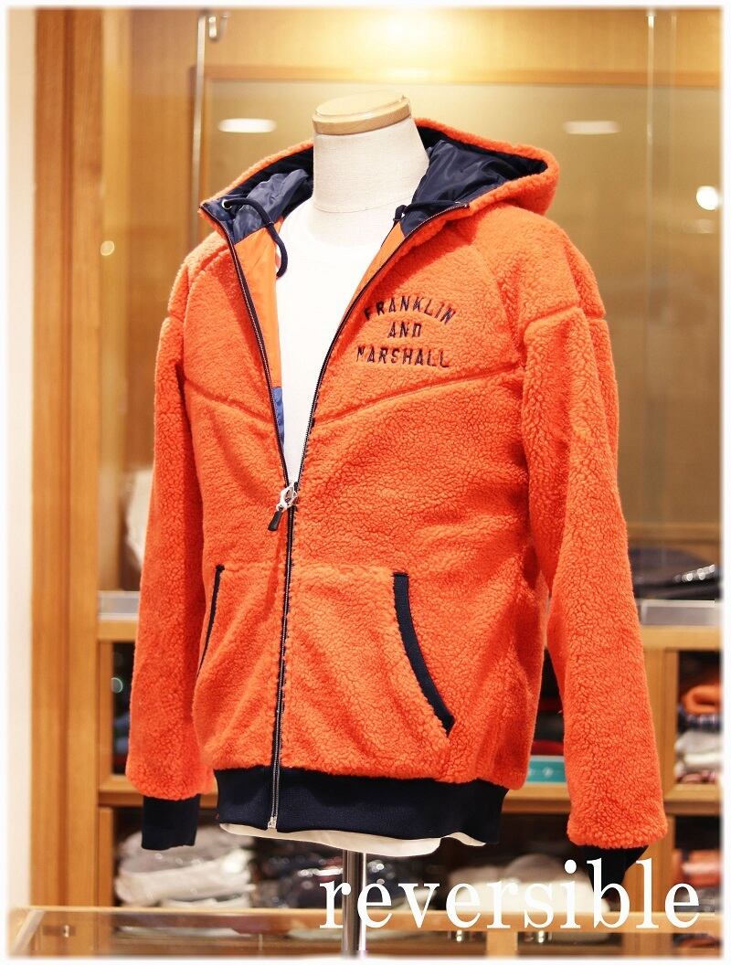 【FRANKLIN＆MARSHALL】　 ﾌﾗﾝｸﾘﾝﾏｰｼｬﾙ　　- Italy - 　　　 ﾘﾊﾞｰｼﾌﾞﾙ ﾌﾞﾙｿﾞﾝ | Men's　 apparel　ADAM powered by BASE