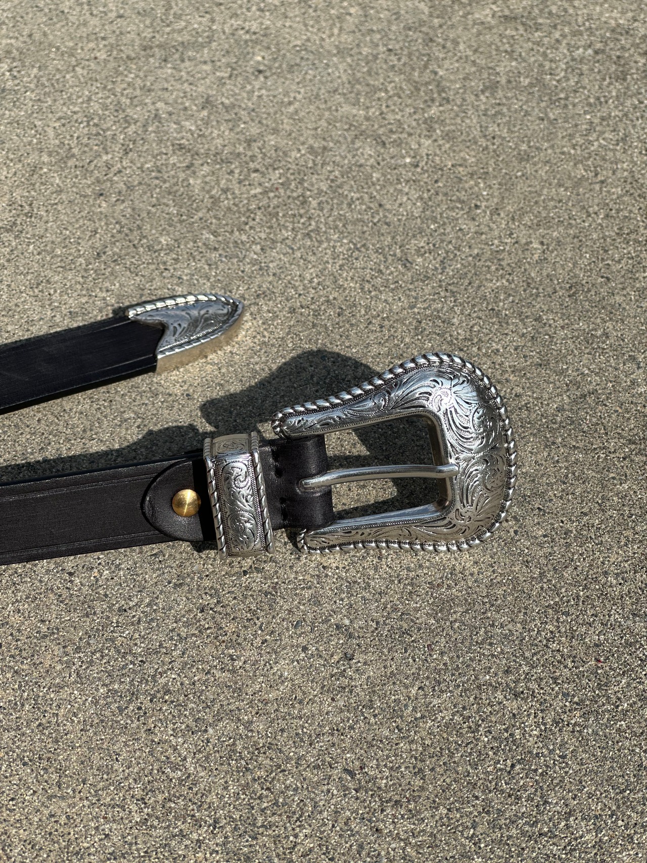 Western Noble Buckle Belt