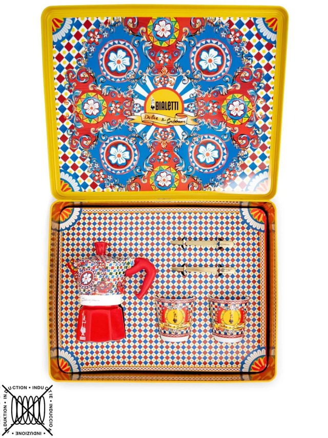 Dolce & Gabbana x Bialetti 'Carreto' プリント Moka Express セット