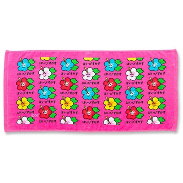 おえかきさんフェイスタオル/はいびすかすさん(1208309)