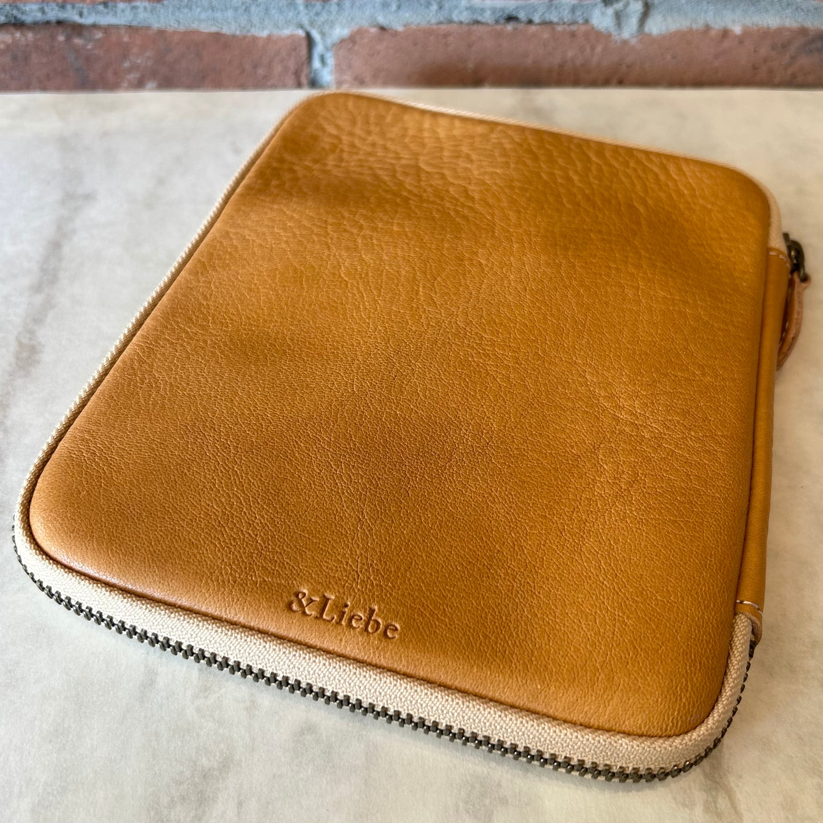 ＆Liebe「ペン好きの宝石箱 10本差しジップペンケース（栃木レザー