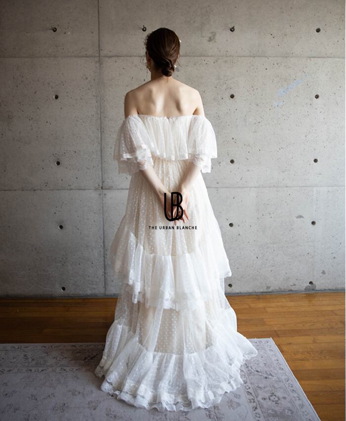 NEW】【THE URBAN BLANCHE ORIGINAL 】 ウエディングドレス 結婚式  