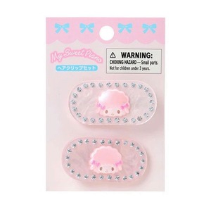 サンリオ　マイスウィートピアノ　ヘアクリップセット　シェル