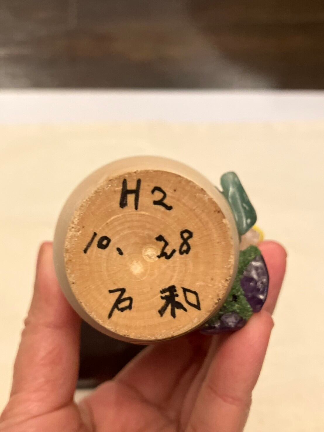 こけし人形｜小首をかしげた可愛らしい女の子♡お花の着物 | 淡竹89