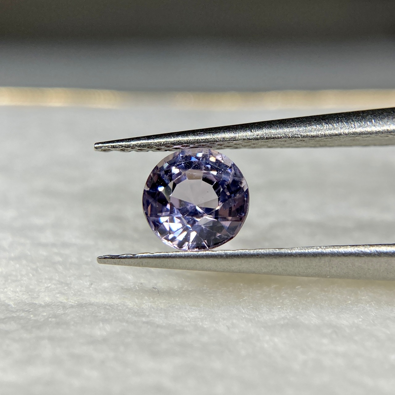 スピネル 0.748ct パープル 簡易ソーティング付き No.187