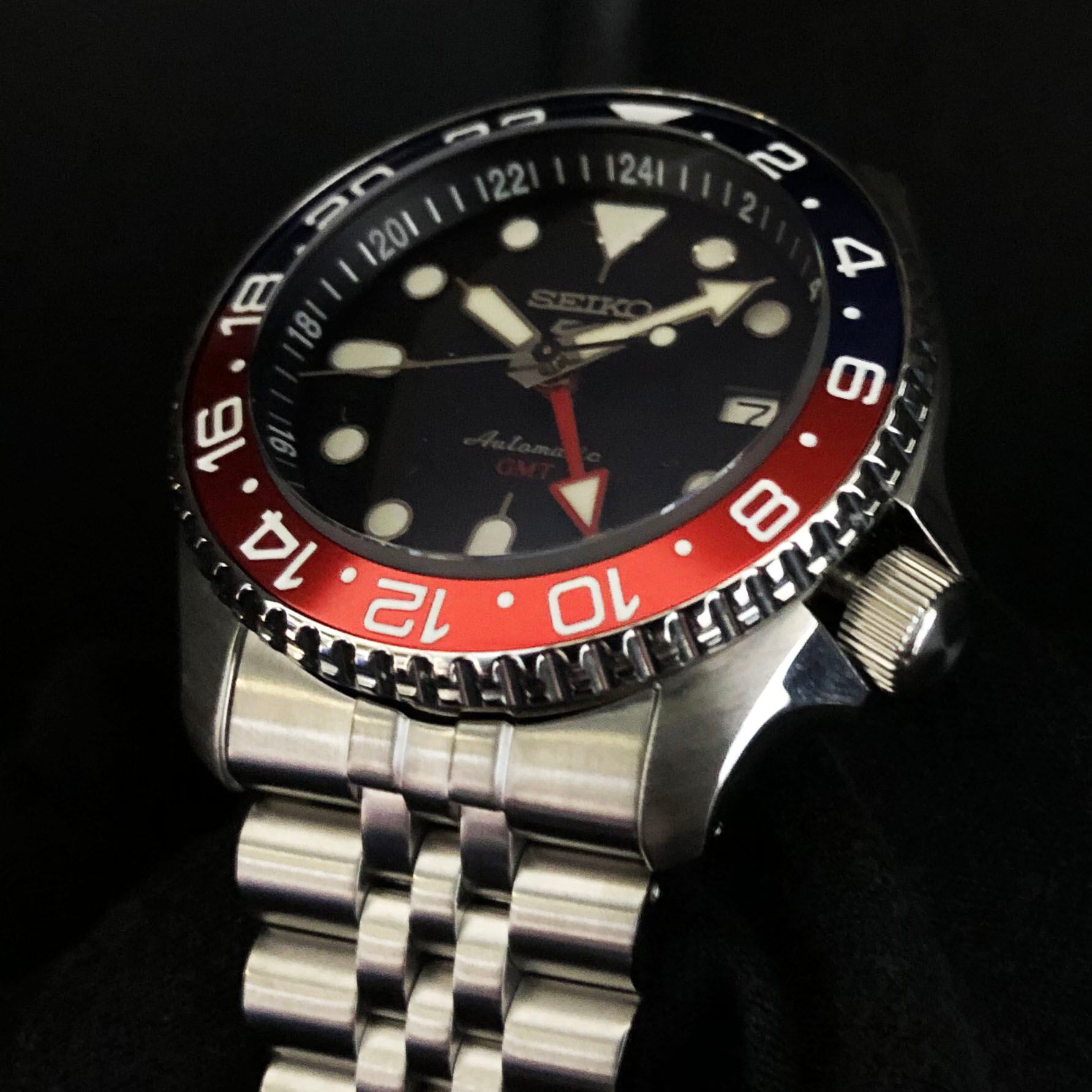 SAUNAX♨︎ ヴィンテージダイバーズウォッチ　seiko mod カスタムSAUNAX