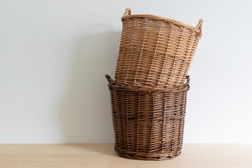 WICKER POT L