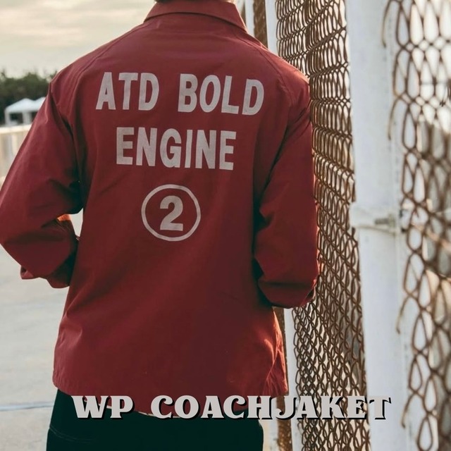 再入荷!! AT-DIRTY WP COACH JACKET アットダーティー 防水コーチジャケット 完全防水 撥水ジャケット メンズ アウトドア