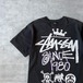 STUSSY / 00's multi logo T-shirt size M