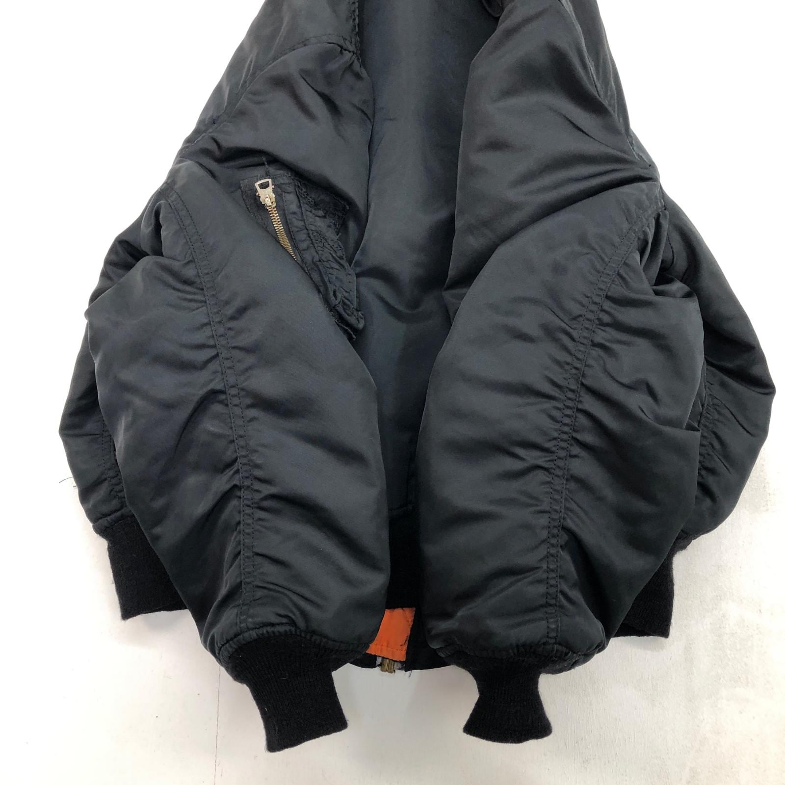 ALPHA アルファ 90年代 USA製 MA-1 民間品 ミリタリー フライト