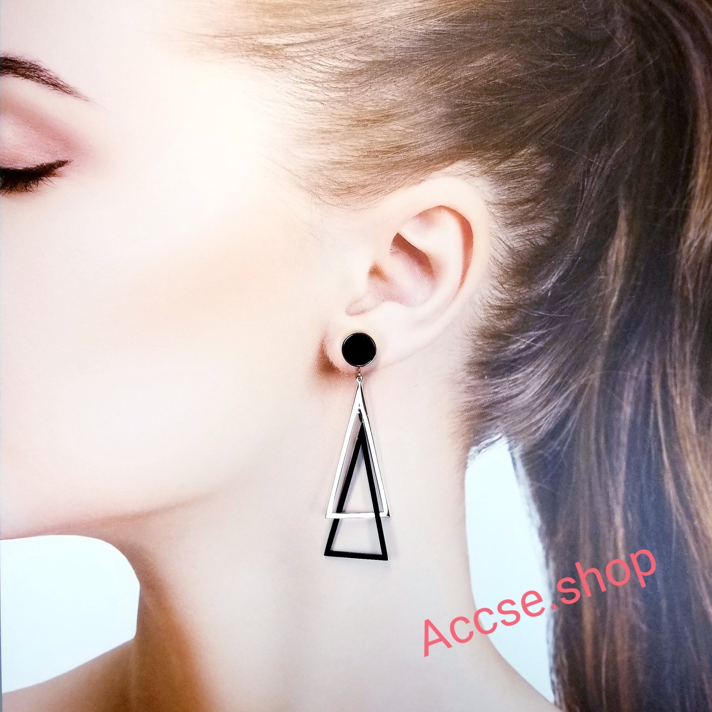 BECOME TREE トライアングルピアス BECOME TREE DOUBLE TRIANGLE PIERCE – AY online