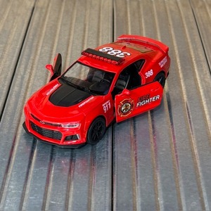 【プルバックカー】2017 CAMARO ポリス＆ファイヤー ★