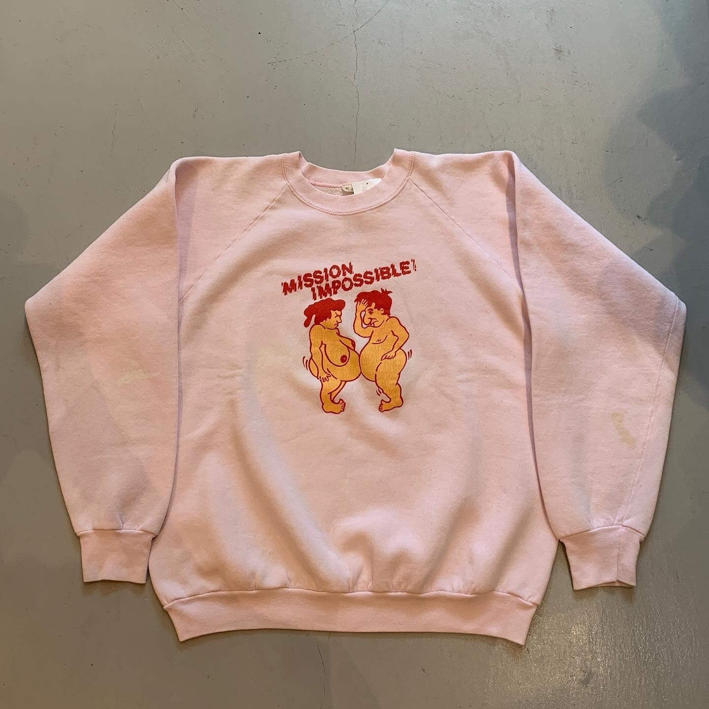 90s ヴィンテージ MISSION IMPOSSIBLE Tシャツ 黒 オリジナル コピー 