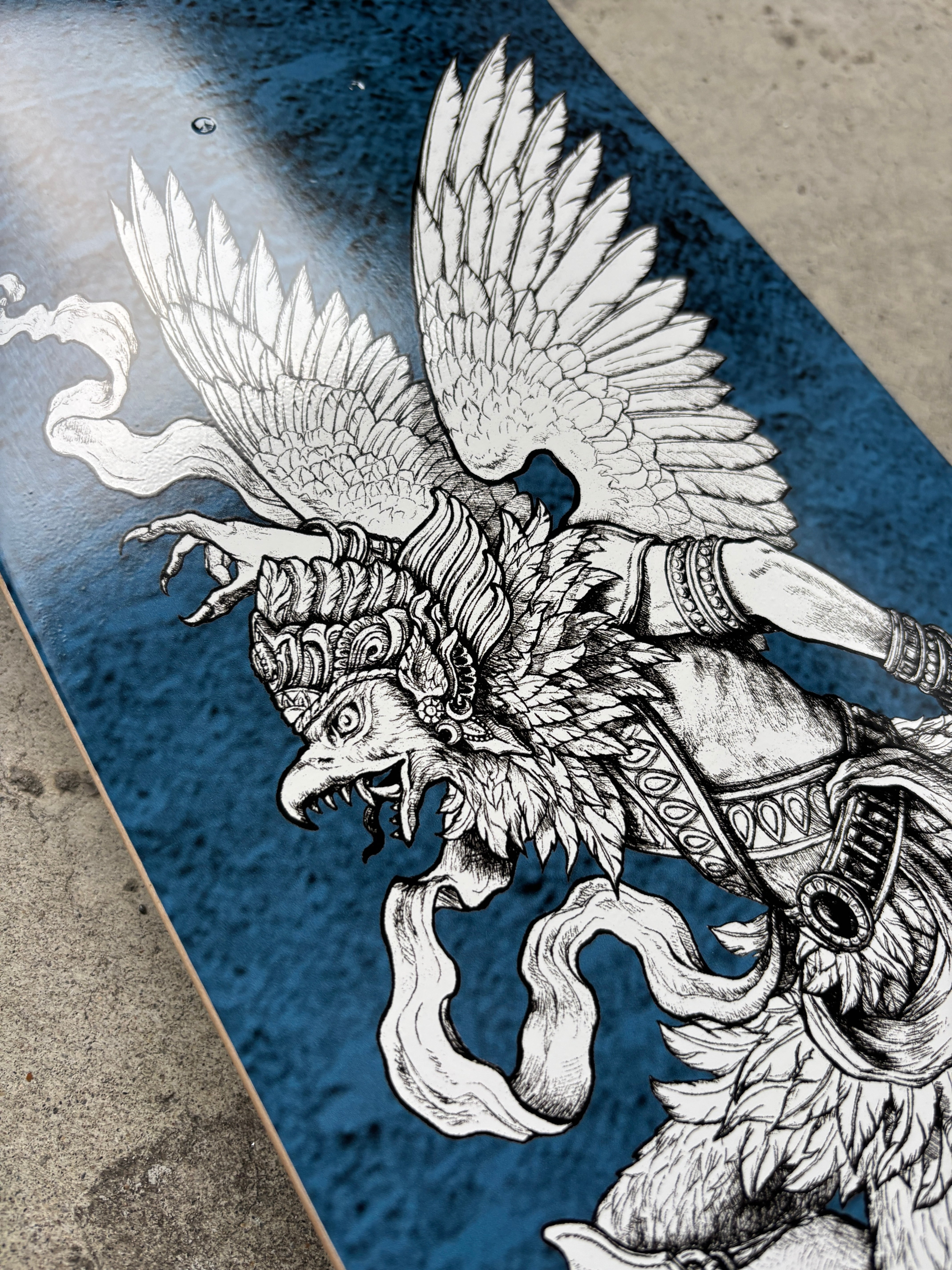GARUDA (Marine Blue) | Imperialskateboard