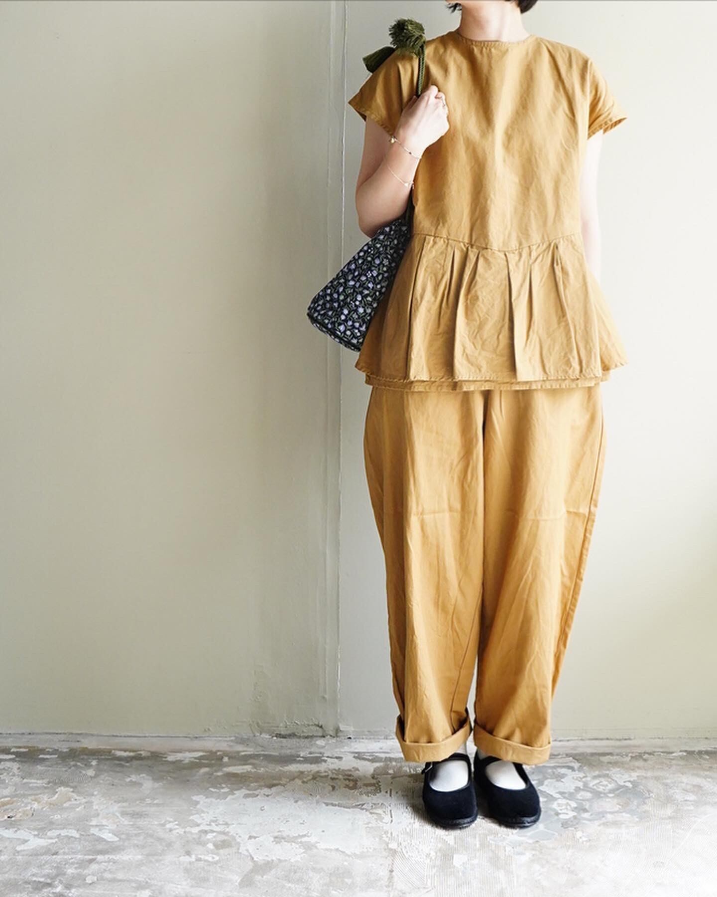 ROBE de PEAU 】SIDE RIBBON PANTS ［ R183 ］ サイドリボンパンツ 