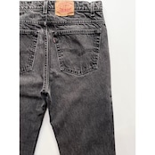 90s Levi’s 505 BLACK DENIM PANTS MADE IN USA Size W38L34→W36L33