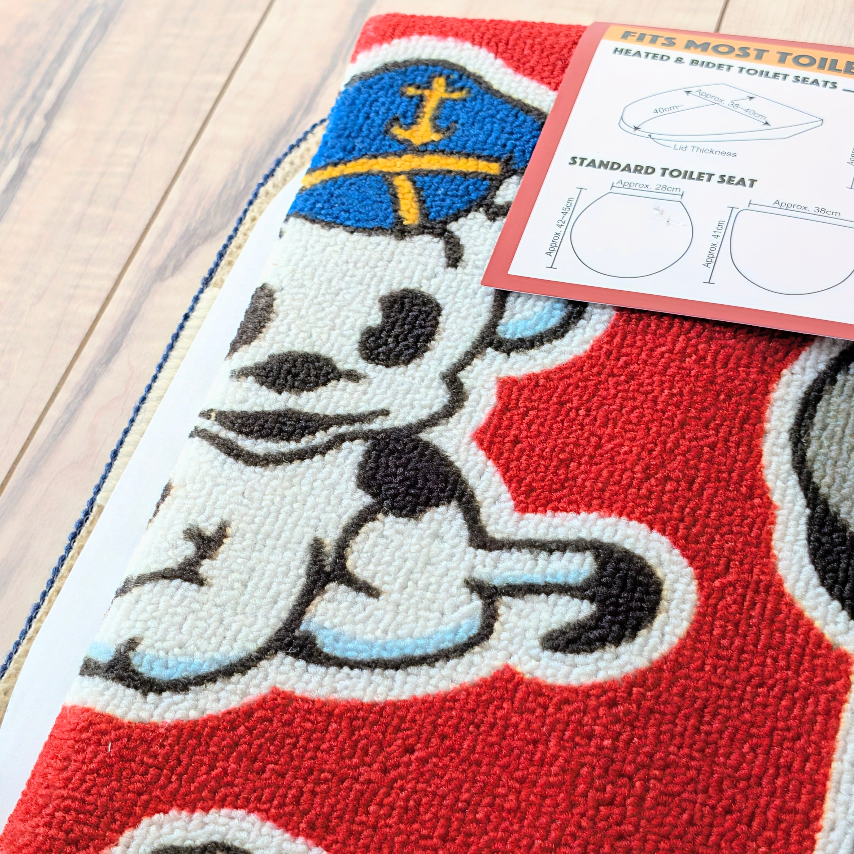 ✨️トイレもワクワクHAPPY✨️【 Betty Boop（ ベティ・ブープ ） 】TOILET MAT & LID COVER トイレマット&蓋カバー (マット裏面滑り止め加工 ) / アメリカンマット / ふかふかマット〚アメリカン雑貨 アメトイ〛