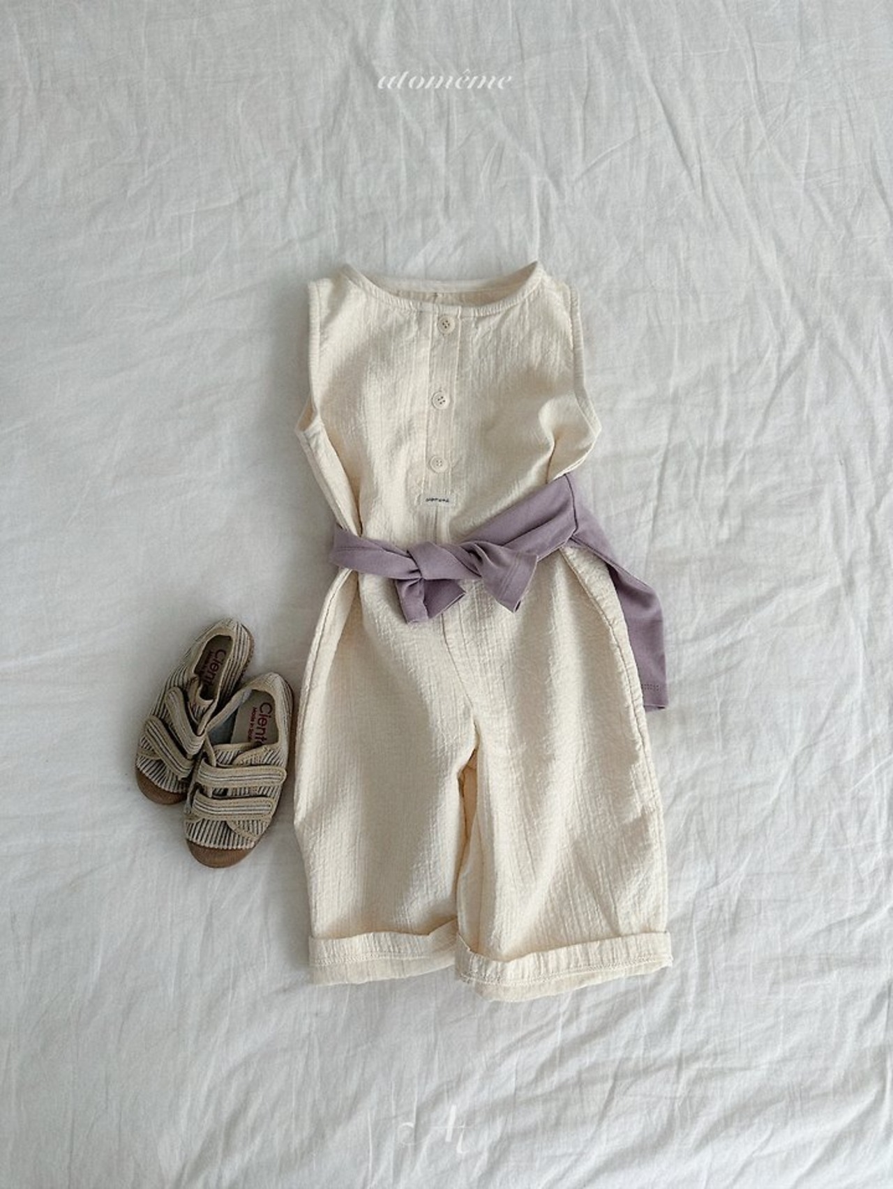 韓国子供服 / Atomeme / 26Autumn / Mushroom Overall / 秋服 *S~XL*