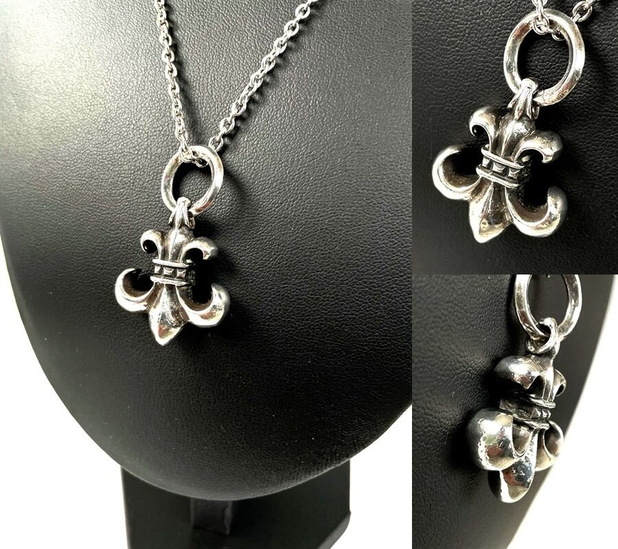 クロムハーツ CHROME HEARTS BS フレア ペンダント ネックレス