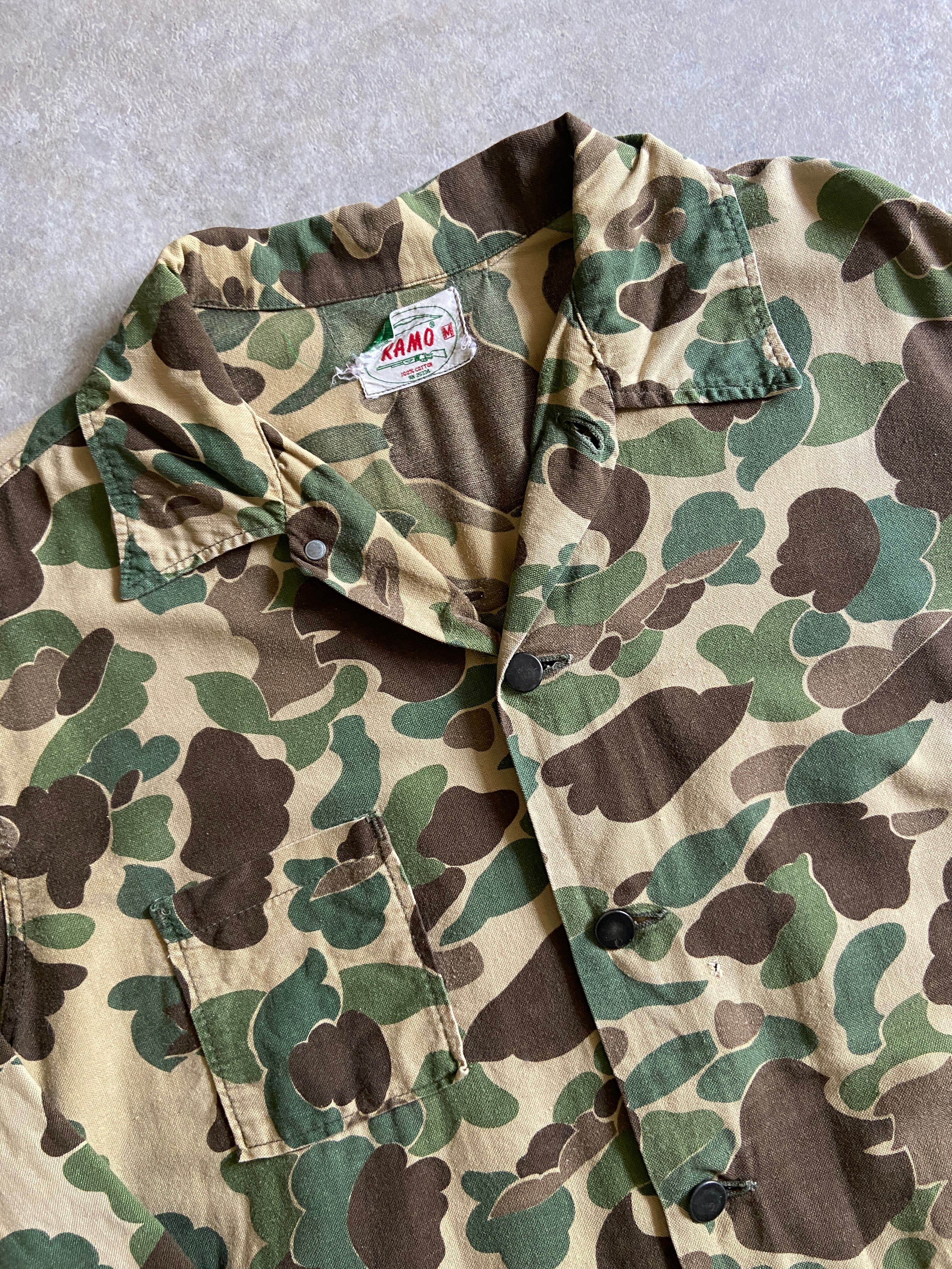 1960~70s KAMO Duck Hunter Camo Jacket M G602 | ROGER'S used